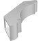Ekena Millwork 3 1/2-in. W x 14-in. D x 18-in. H Olympic Architectural Grade PVC Knee Brace BRCP035X14X18OLY - alternate 3
